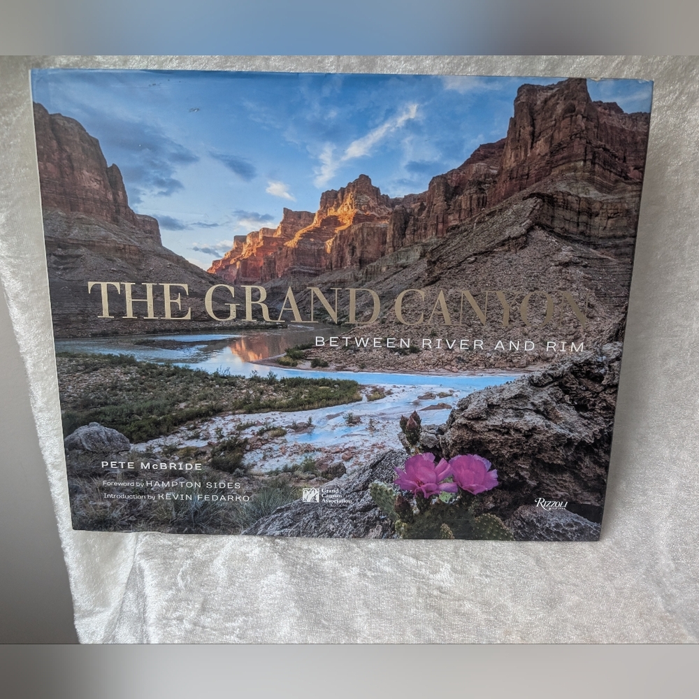 The Grand Canyon Between River And Rim Pete McBride Hardcover Coffee Table Book